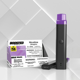 Great Grape Boosted Pods - 2mL. Enjoy freshly harvested grape flavour and smooth 20mg nicotine with Boosted Pods. Compatible with Boosted Battery for a powerful vape.